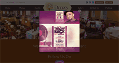 Desktop Screenshot of deltasrestaurant.com